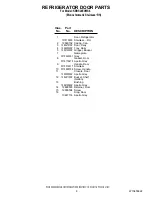 Preview for 8 page of KitchenAid KBRS20EVMS6 Parts Diagram