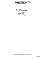 Preview for 12 page of KitchenAid KBRS20EVMS6 Parts Diagram