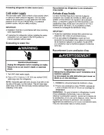 Preview for 14 page of KitchenAid KBRS22KGBL13 Use & Care Manual