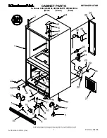 KitchenAid KBRS22KGBL3 Parts List preview