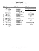 Preview for 10 page of KitchenAid KBRS22KGBL3 Parts List