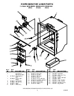 Preview for 6 page of KitchenAid KBRS22KGBL4 Parts Manual