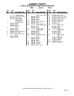 Предварительный просмотр 2 страницы KitchenAid KBRS22KKBL00 Parts List