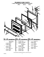 Предварительный просмотр 5 страницы KitchenAid KBRS22KKBL00 Parts List