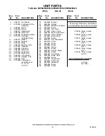 Предварительный просмотр 10 страницы KitchenAid KBRS22KKBL00 Parts List