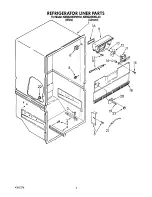 Предварительный просмотр 4 страницы KitchenAid kbrs22kwal03 Parts Manual