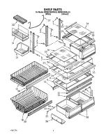 Предварительный просмотр 8 страницы KitchenAid kbrs22kwal03 Parts Manual