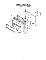 Предварительный просмотр 16 страницы KitchenAid kbrs22kwal03 Parts Manual