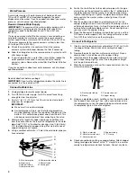 Предварительный просмотр 4 страницы KitchenAid KBRS22KWBL User Manual