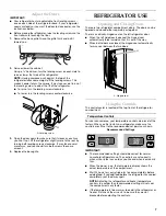 Предварительный просмотр 7 страницы KitchenAid KBRS22KWBL User Manual