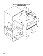 Предварительный просмотр 4 страницы KitchenAid KBRS22KWWH00 Parts Manual