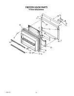 Предварительный просмотр 17 страницы KitchenAid KBRS22KWWH00 Parts Manual