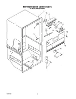 Preview for 4 page of KitchenAid KBRS22KWWH01 Parts List