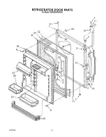 Preview for 14 page of KitchenAid KBRS22KWWH01 Parts List