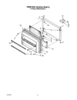 Preview for 16 page of KitchenAid KBRS22KWWH01 Parts List