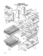 Предварительный просмотр 9 страницы KitchenAid KBRS22KWWH02 Parts List