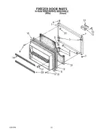 Предварительный просмотр 18 страницы KitchenAid KBRS22KWWH02 Parts List