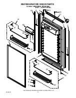 Предварительный просмотр 11 страницы KitchenAid KBRS36FMB01 Parts List