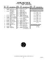 Предварительный просмотр 14 страницы KitchenAid KBRS36FMB01 Parts List