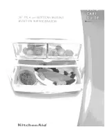 KitchenAid KBRS36FMB02 Use & Care Manual предпросмотр