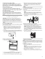 Предварительный просмотр 9 страницы KitchenAid KBSD602ESS-SS Use And Care Manual