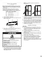 Preview for 15 page of KitchenAid KBSD602ESS Installation Manual