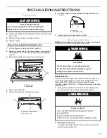 Preview for 11 page of KitchenAid KBSS271T Installation Instructions And Use & Care Manual