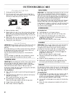 Preview for 22 page of KitchenAid KBSS271T Installation Instructions And Use & Care Manual