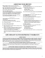 Preview for 7 page of KitchenAid KBTU141T Use & Care Manual