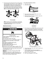 Preview for 14 page of KitchenAid KBZU122TSS - 17" Side Burner Installation Instructions And Use & Care Manual