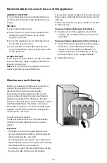 Preview for 16 page of KitchenAid KCBPX 18120 Instructions For Use Manual