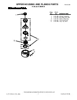 Preview for 1 page of KitchenAid KCDB250G1 Parts List