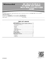 KitchenAid KCIG550JBL User Manual предпросмотр