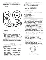 Предварительный просмотр 19 страницы KitchenAid KCIG704FBL Use & Care Manual