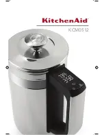 Preview for 1 page of KitchenAid KCM0512 Use And Care Manual