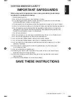 Preview for 3 page of KitchenAid KCM0512 Use And Care Manual