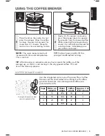 Preview for 5 page of KitchenAid KCM0512 Use And Care Manual