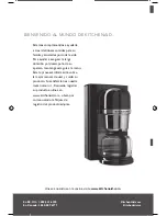 Preview for 28 page of KitchenAid KCM0801 Instructions Manual