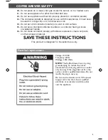 Preview for 5 page of KitchenAid KCM0802 Instructions Manual