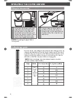 Preview for 12 page of KitchenAid KCM0802 Instructions Manual