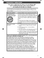 Preview for 33 page of KitchenAid KCM0802 Instructions Manual