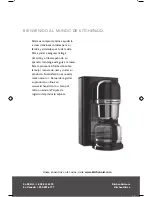 Preview for 35 page of KitchenAid KCM0802 Instructions Manual