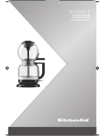 KitchenAid KCM0812 Instructions For Use Manual preview