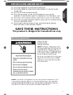 Preview for 5 page of KitchenAid KCM0812 Instructions For Use Manual