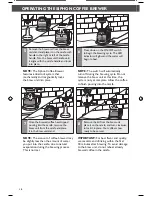 Preview for 10 page of KitchenAid KCM0812 Instructions For Use Manual