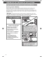 Preview for 22 page of KitchenAid KCM0812 Instructions For Use Manual