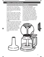 Preview for 35 page of KitchenAid KCM0812 Instructions For Use Manual