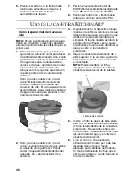 Предварительный просмотр 40 страницы KitchenAid KCM111 Use & Care Manual