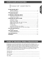 Preview for 3 page of KitchenAid KCM1202 Instructions Manual