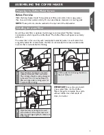 Preview for 7 page of KitchenAid KCM1202 Instructions Manual